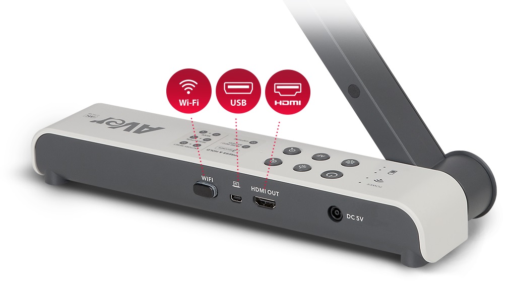 AVer M15W visualiseur 4K avec fonction Wifi
