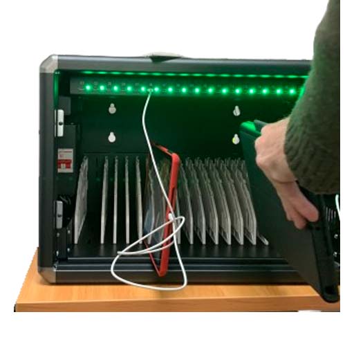 Armoire de chargement sécurisée EasyCab18 pour ordinateurs porta