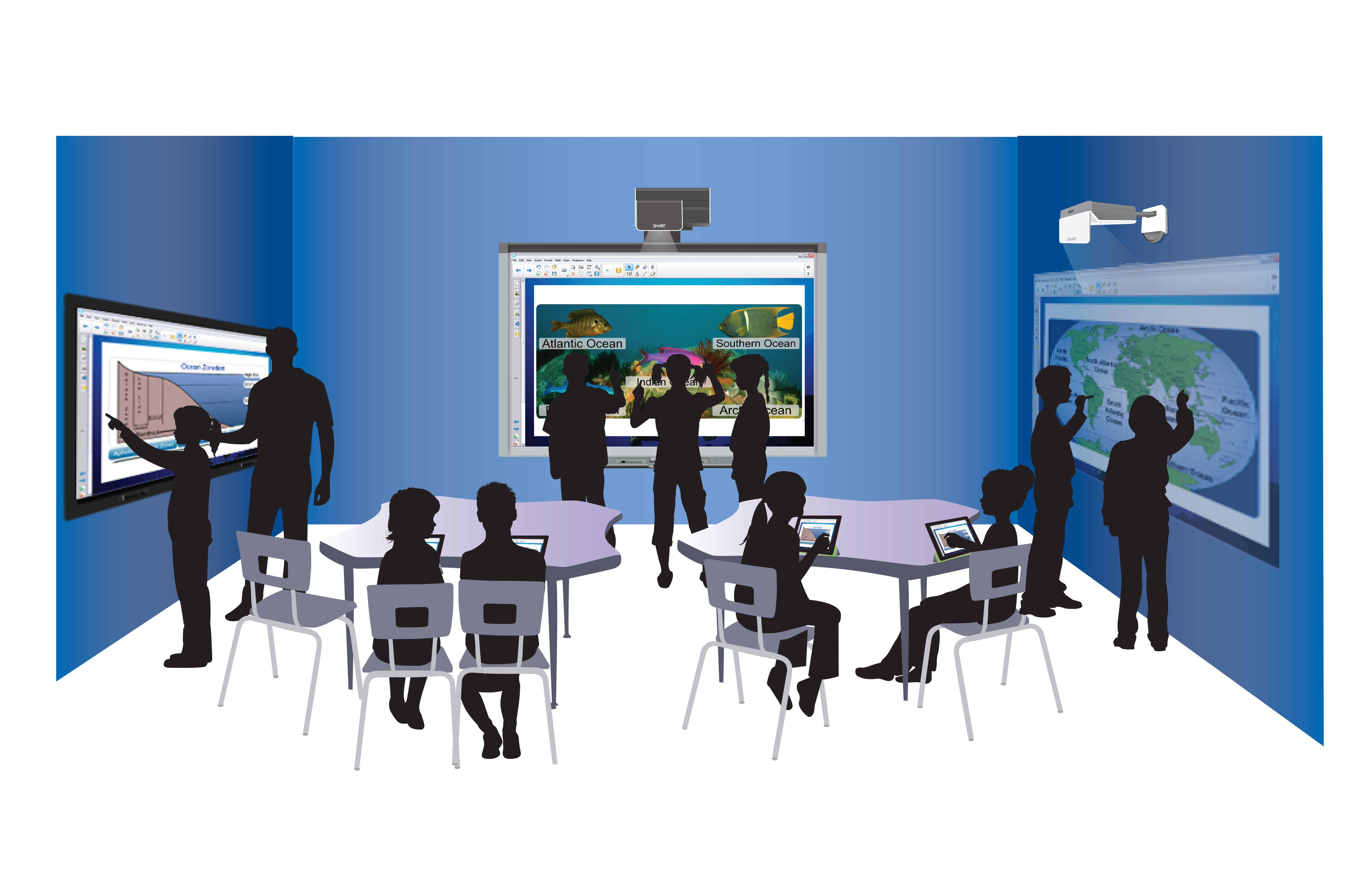 V interactive. Classroom Projector. Digital Board for Classroom. Interactive Board. Learning Lab.