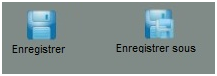 commande enregistrer du logiciel de visualiseur