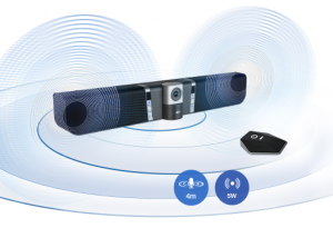 barre stereo de aver pour visioconference