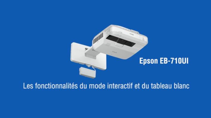 fonctions du VPI Epson EB-710Ui