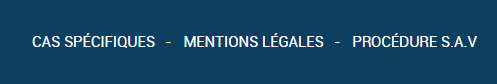 Cas spécifiques d'utilisation des écrans easypitch