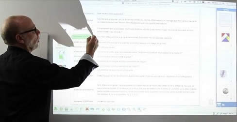 Utilisation écran interactif easypitch