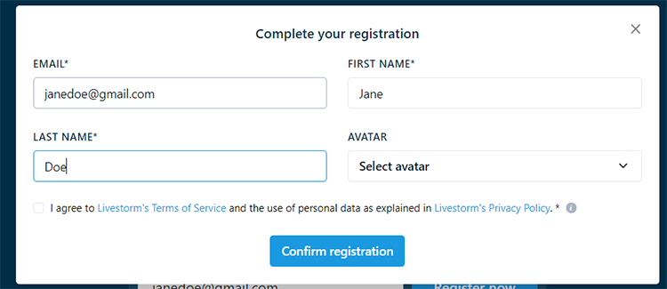 registration