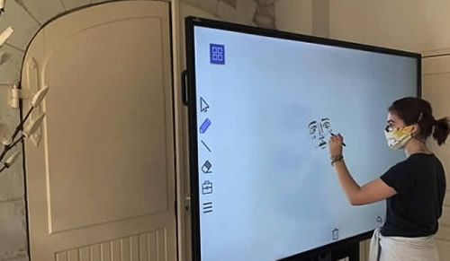 Ecran interactif la Roche Posay