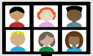 groupe étudiant enseignement distanciel