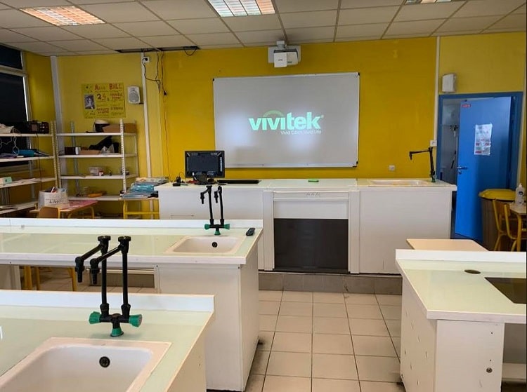 videoprojecteur interactif college guillaume bude