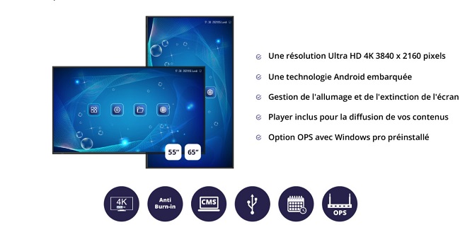 gamme d’écran Easy Dynamic