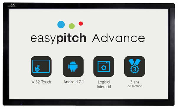 ecran easypitch advance 65 pouces