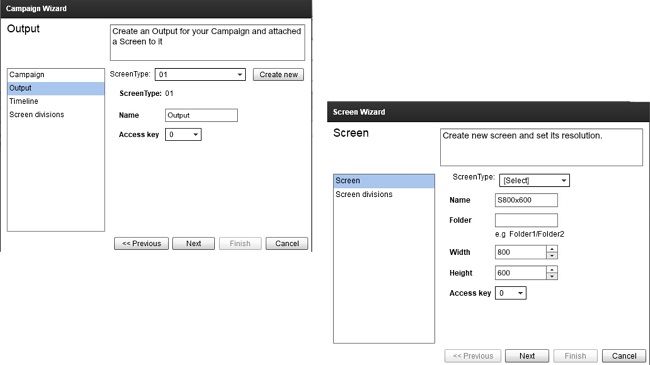 Paramétrage campaign
