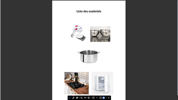 Affichage fichier sur outil chronologie dans UBM