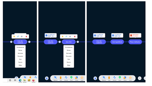 Manipulation outil chronologie sur Uboardmate CC