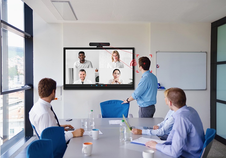 Visioconférence avec la caméra Easycam 240