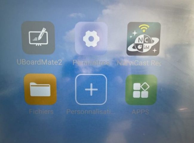 Firmware écran interactif