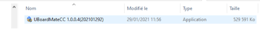Décompression du fichier téléchargé