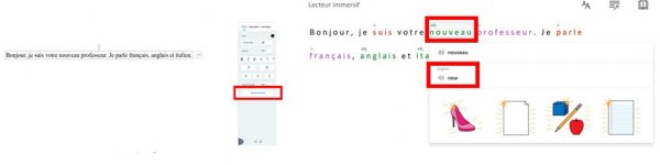 Outil lecteur immersive