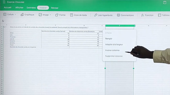 Supprimer données sur Excel