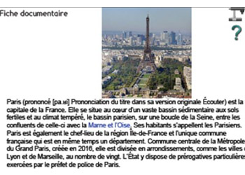 Exemples de fonctionnalités