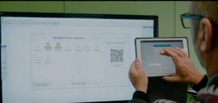 Connecter une tablette avec l'écran interactif Easypitch